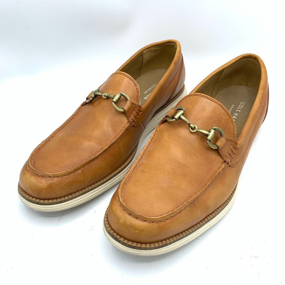 Cole Haan Leather Slip on Somerset Bit Loafer 10.5